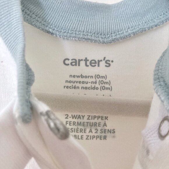 Carter's Baby Boy Blue Sleeper Bundle Newborn - Picture 5 of 7